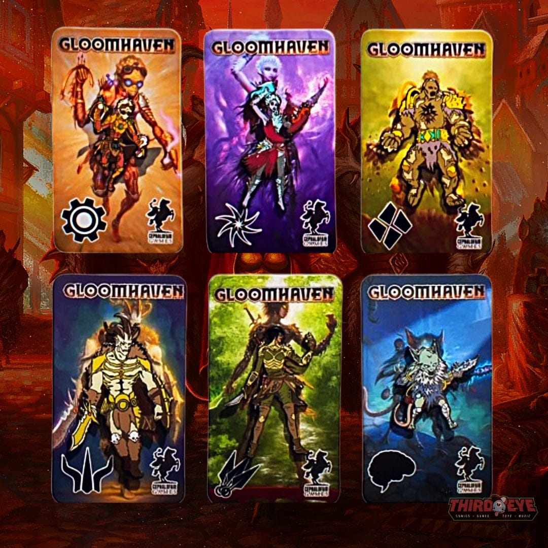 Gloomhaven Collectors Pin Set