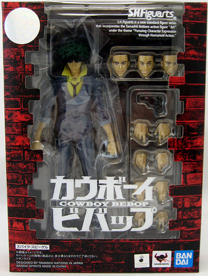 Cowboy Beebop 5 Inch Action Figure S.H. Figuarts - Spike Spiegel (Shelf Wear Packaging)