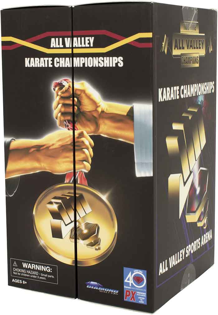 Cobra Kai 7 Inch Action Figure Box Set - Johnny Lawrence and Daniel LaRusso