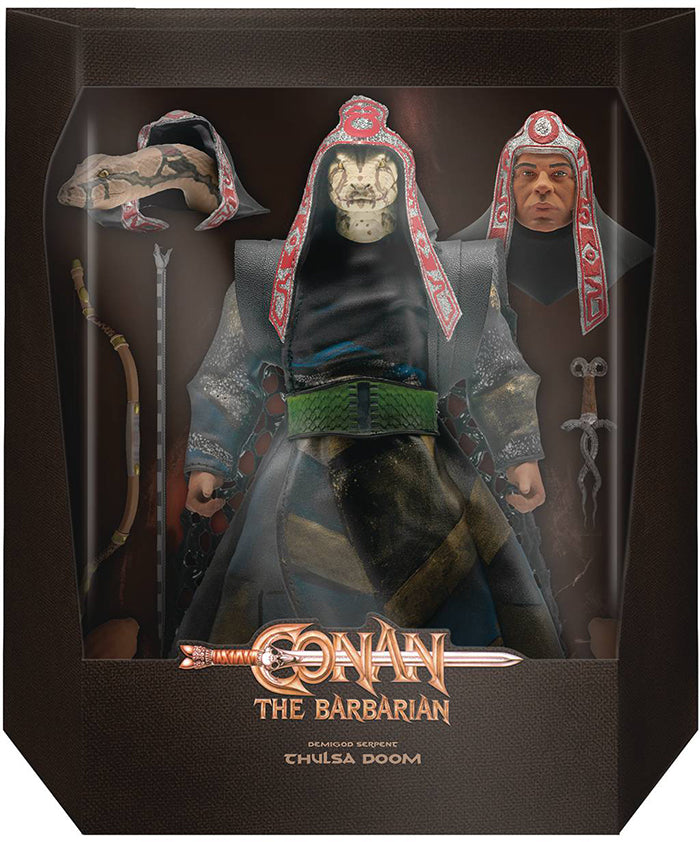 Conan The Barbarian 7 Inch Action Figure Ultimates Wave 3 - Snake Priest
