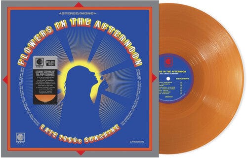 Various Artists -  Flowers In The Afternoon: Late 1960's (Various Artists) (BF25 EX) (RSD Exclusive,Clear Vinyl, Orange) (BF RSD2025)