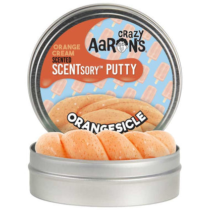 Crazy Aaron's: Scentsory Putty - Orangesicle 2.75"