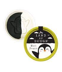 Land of Dough - 1 oz. Mini Cup, Black Penguin