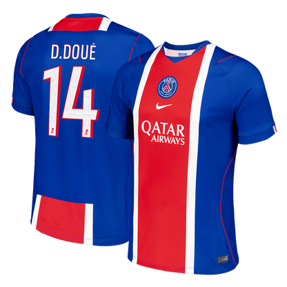 D.DOUÉ #14 Mens PSG Home Jersey 2026/27