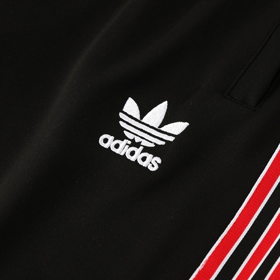 Manchester United 2025/26 Red&Black Training Tracksuit Kit (Top+Pants)