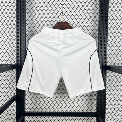 Manchester United Shorts 25/26 Home White Football Kit Soccer Shorts