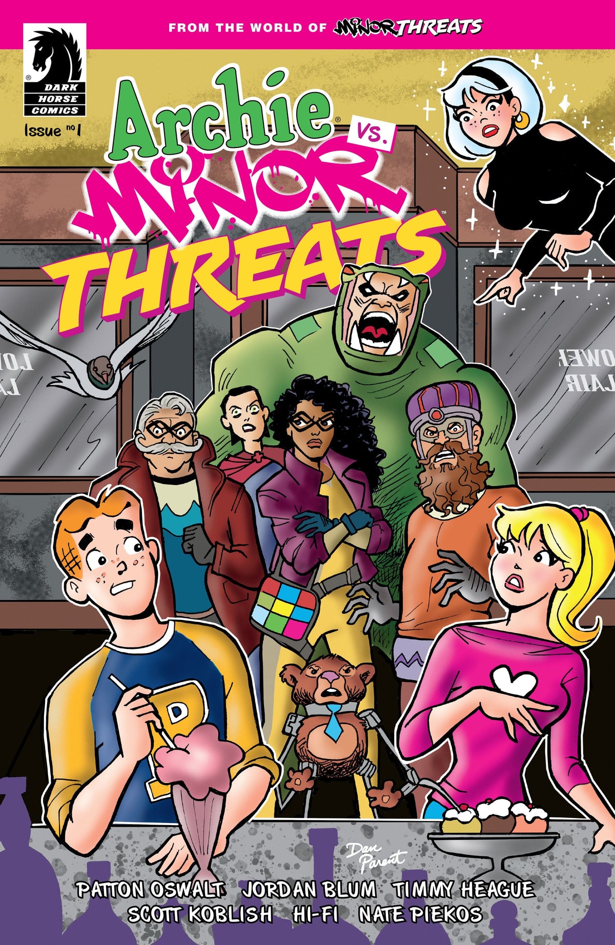 Archie vs Minor Threats #1 (CVR E) (Dan Parent)