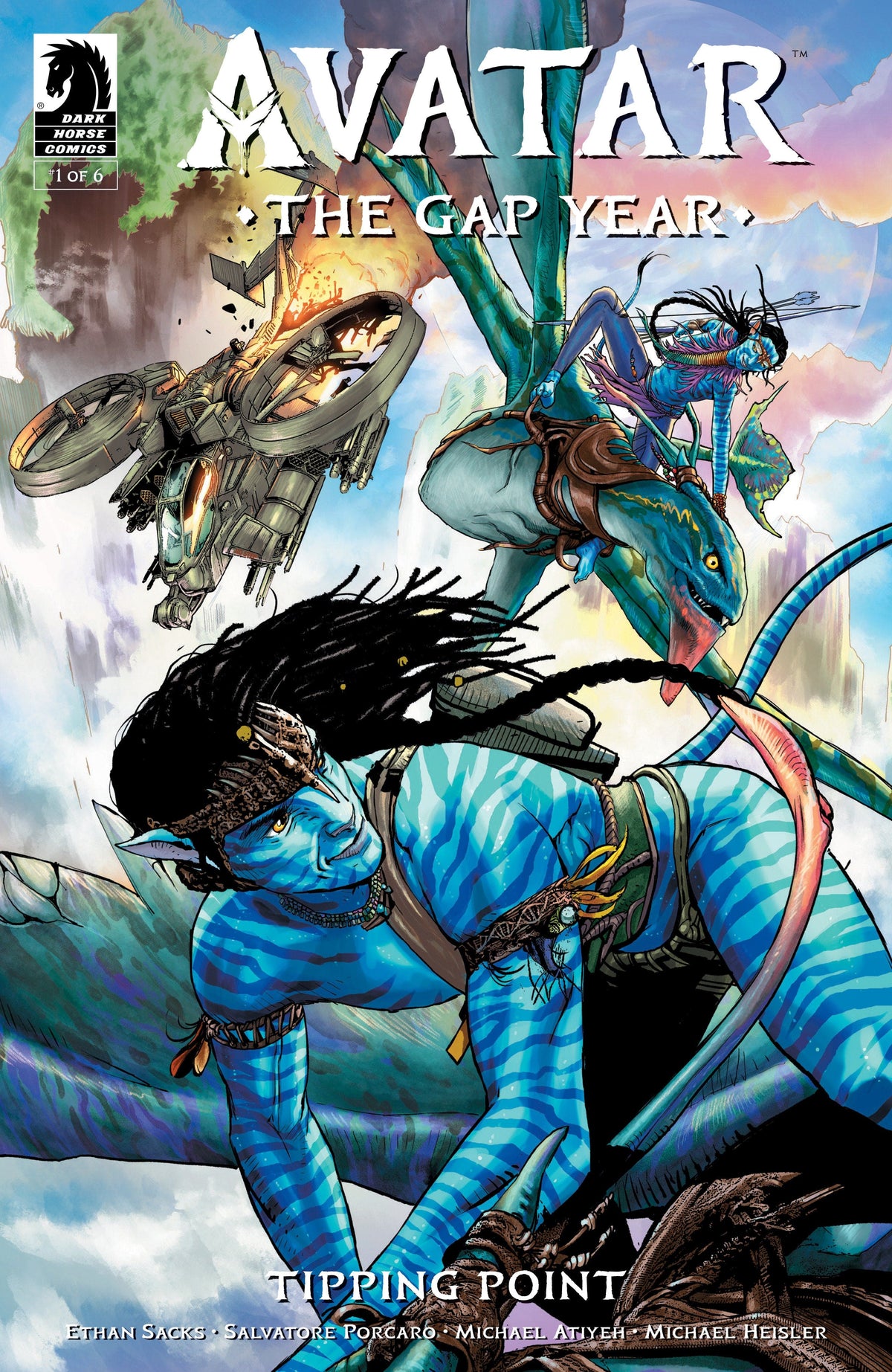 Avatar: The Gap Year--Tipping Point #1 (CVR A) (Salvatore Porcaro)