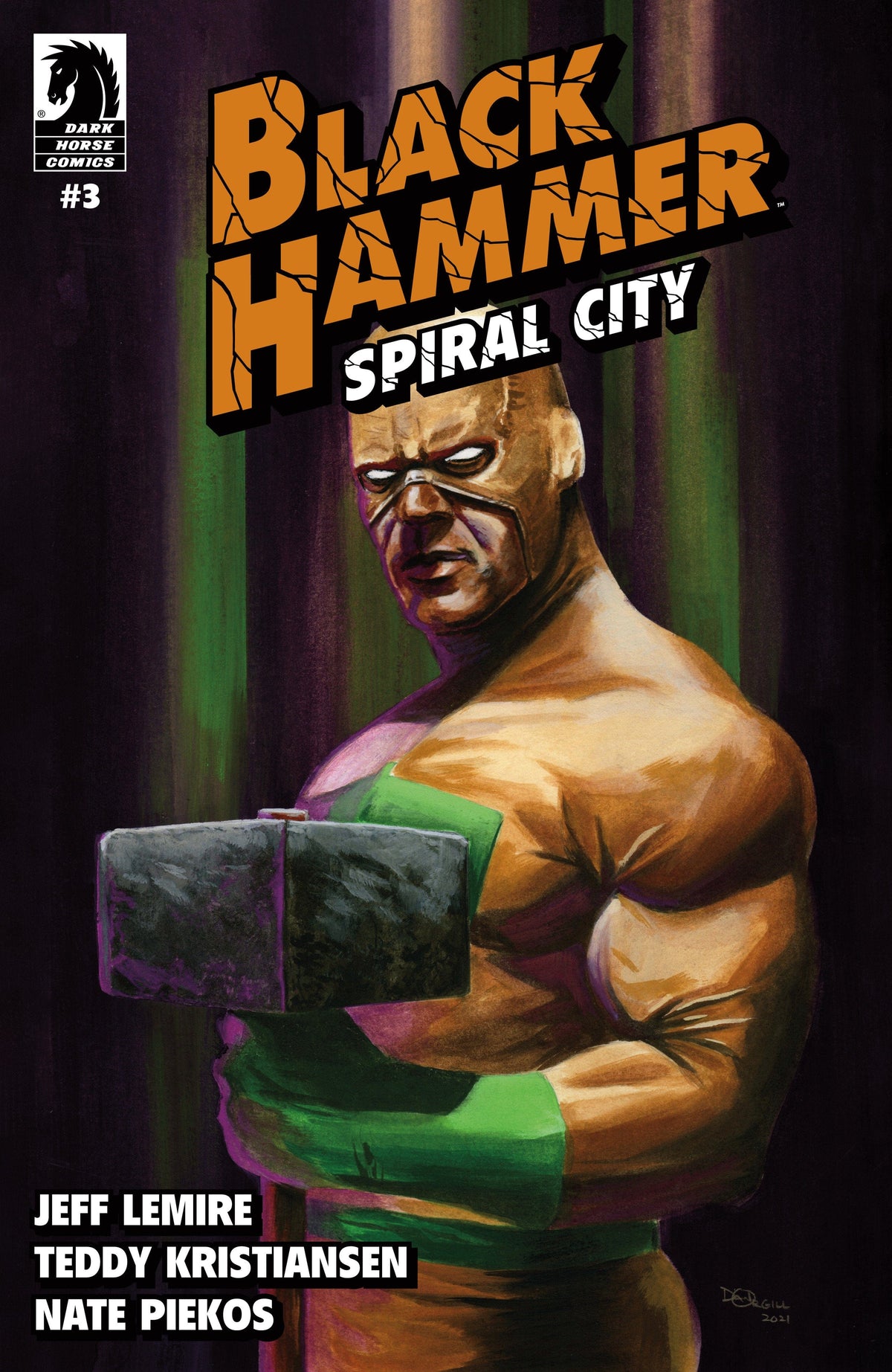 Black Hammer: Spiral City #3 (CVR B) (Dan Orgill)