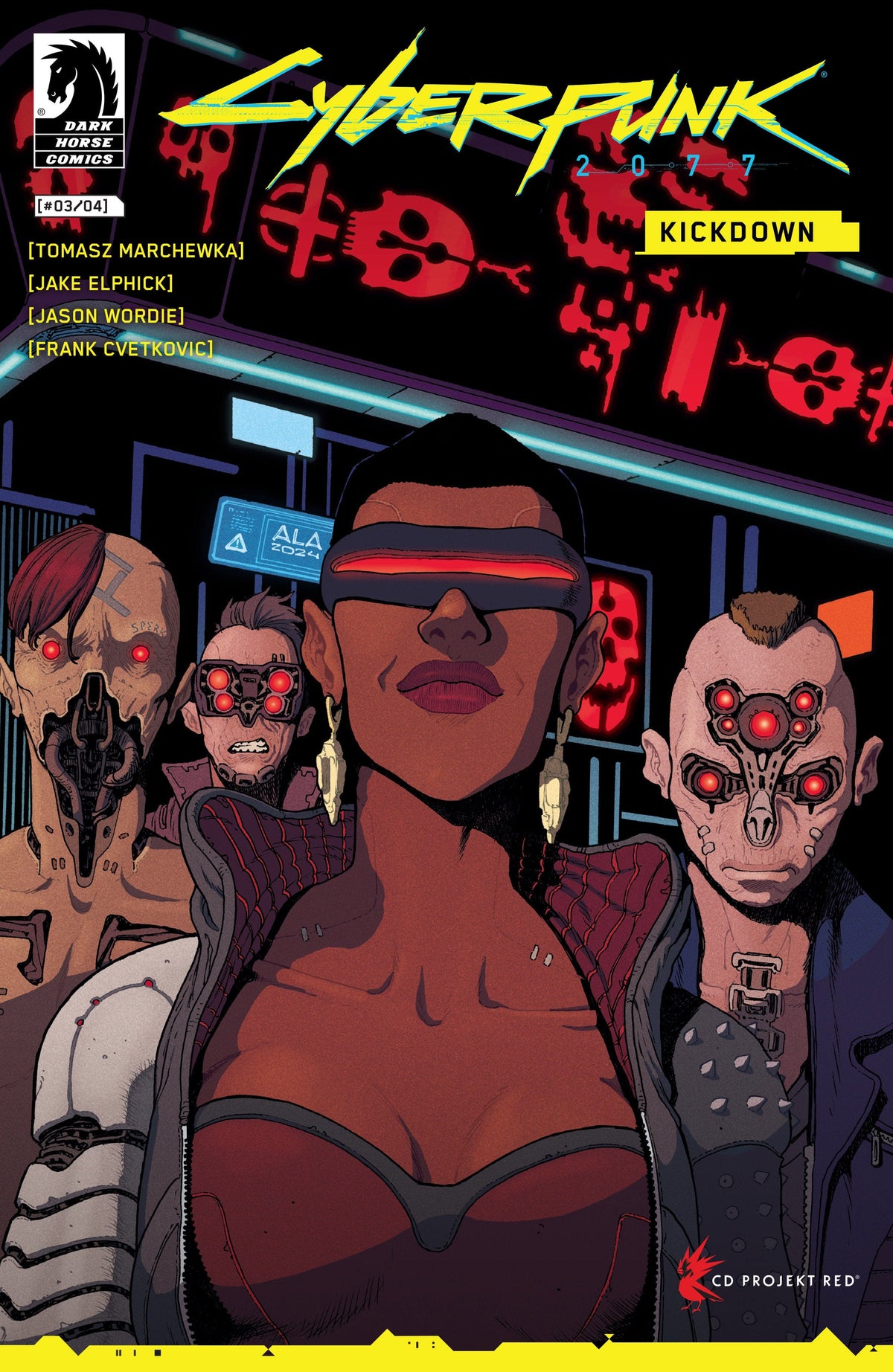 Cyberpunk 2077: Kickdown #3 (CVR C) (Andr√© Lima Ara√∫jo)