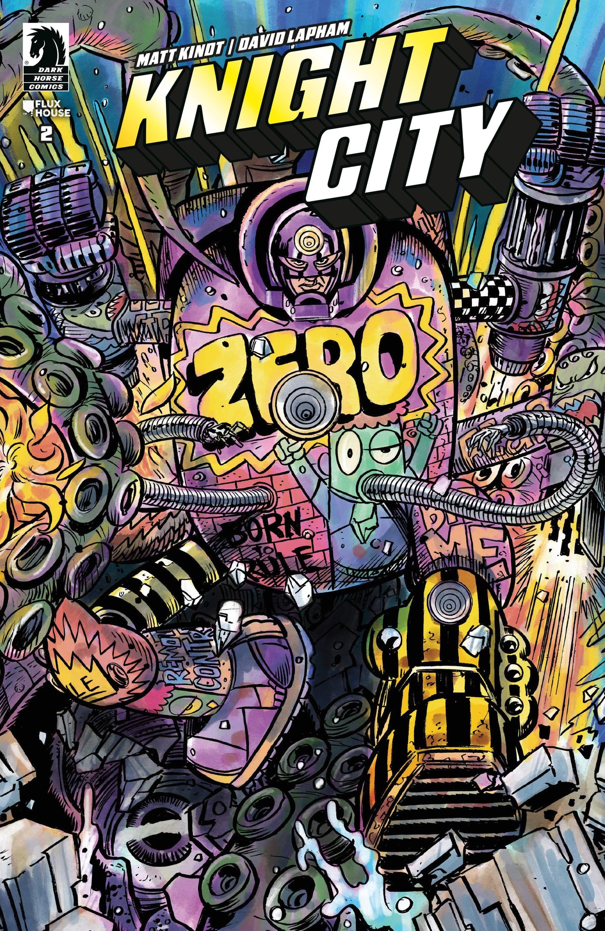 Knight City #2 (CVR A) (David Lapham)