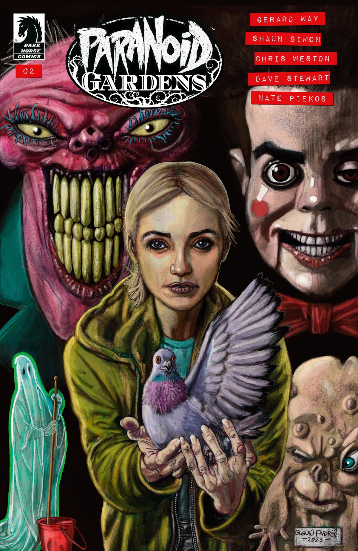 Paranoid Gardens #2 CVR B (Glenn Fabry)