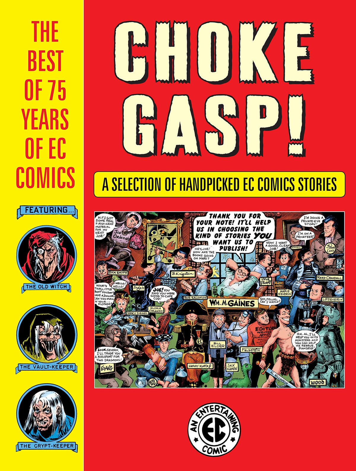 Choke Gasp The Best Of 75 Years Of Ec Comics HC (New Ptg)