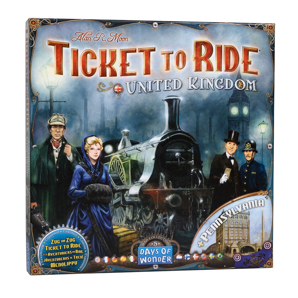 Ticket to Ride: United Kingdom & Pennsylvania (Map Collection 5)