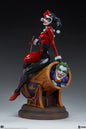 DC Collectible Batman 14 Inch Statue Figure Diorama Polyresin - Harley Quinn and The Joker Sideshow 200575
