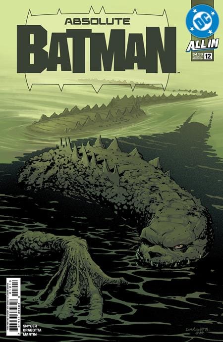 ABSOLUTE BATMAN #12 Third Printing [SIGNED BY SCOTT SNYDER & NICK DRAGOTTA]