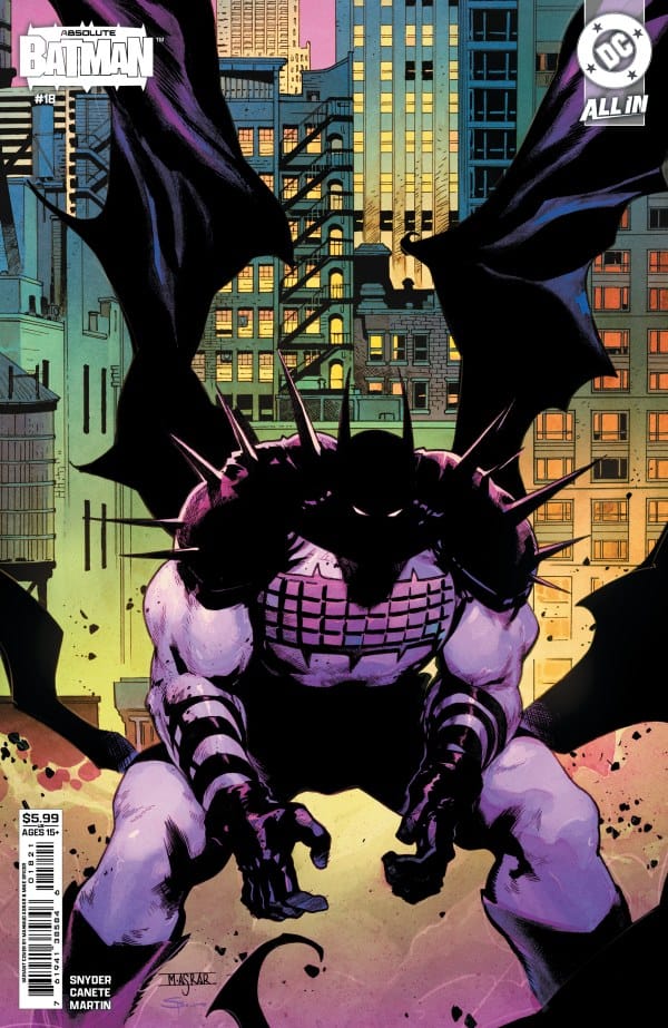 ABSOLUTE BATMAN #18 CVR B MAHMUD ASRAR CARD STOCK VAR