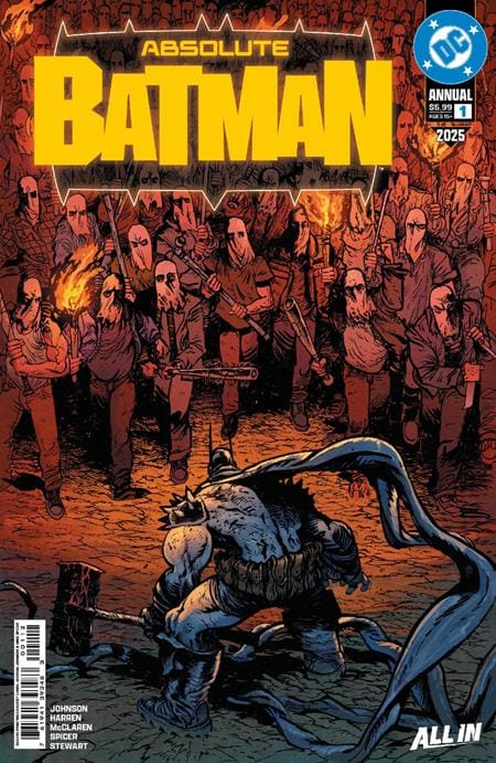 ABSOLUTE BATMAN 2025 ANNUAL #1 (ONE SHOT) 2ND PTG Cvr A Daniel Warren Johnson