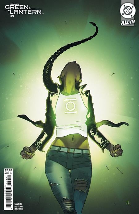 ABSOLUTE GREEN LANTERN #9 CVR D BENGAL CARD STOCK VAR