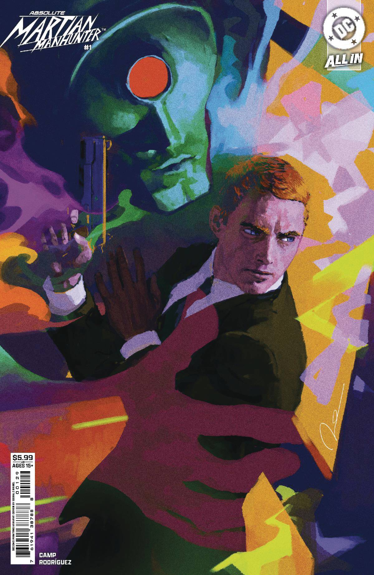 ABSOLUTE MARTIAN MANHUNTER #1 2ND PTG CVR B PAREL