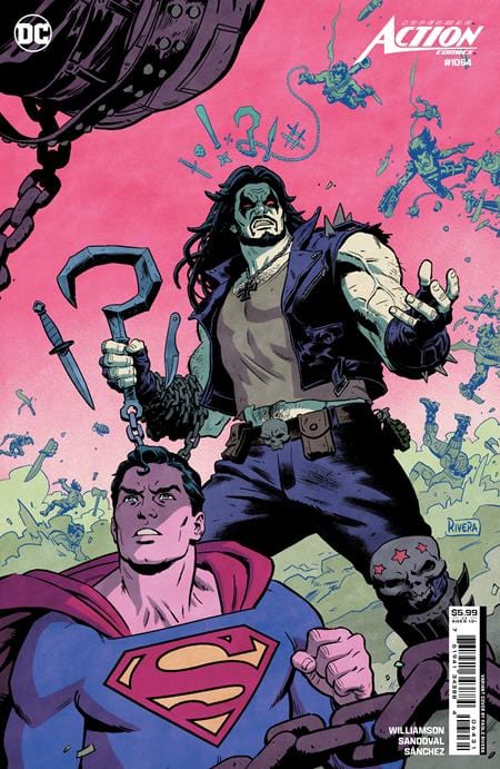 ACTION COMICS #1064 CVR C PAOLO RIVERA CARD STOCK VAR (HOUSE OF BRAINIAC)