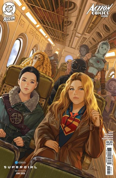 ACTION COMICS #1099 CVR D LESLEY LEIRIX LI SUPERGIRL MOVIE CARD STOCK VAR (THE REIGN OF THE SUPERBOYS)