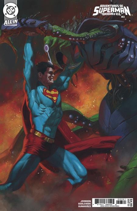 ADVENTURES OF SUPERMAN BOOK OF EL #3 (OF 12) CVR B RICCARDO FEDERICI CARD STOCK VAR