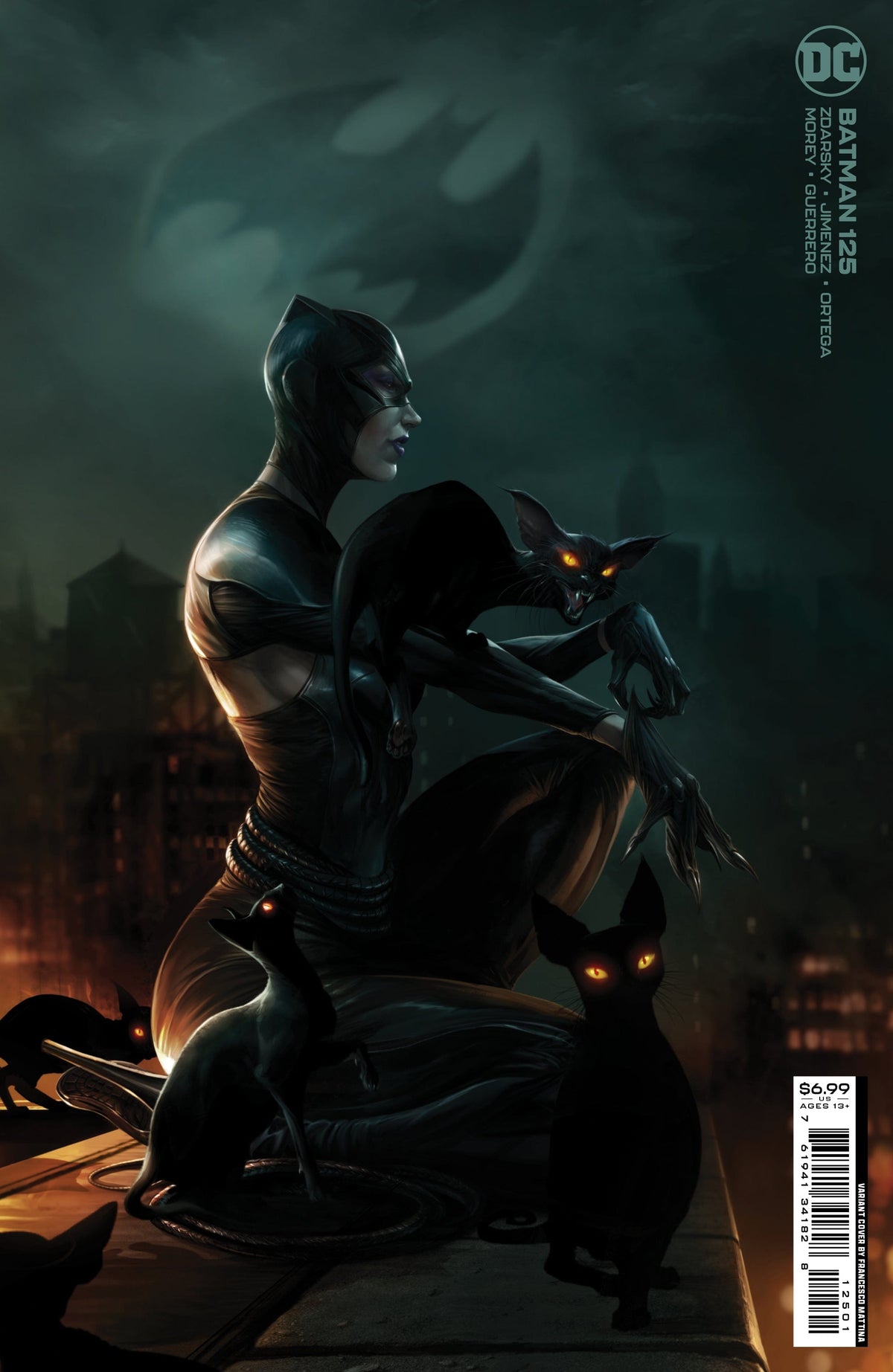 BATMAN #125 CVR E FRANCESCO MATTINA CARD STOCK VAR