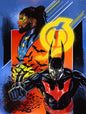 BATMAN STATIC BEYOND #1 (OF 6) CVR E DENYS COWAN CARD STOCK VAR