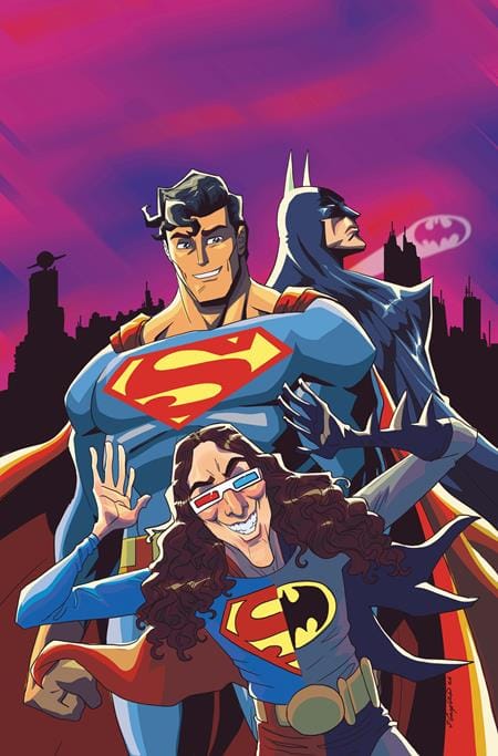 BATMAN SUPERMAN WEIRD AL WORLDS WEIRDEST #1 (ONE SHOT) CVR D JERRY GAYLORD CARD STOCK VAR (Release Date: 09/02/2026)
