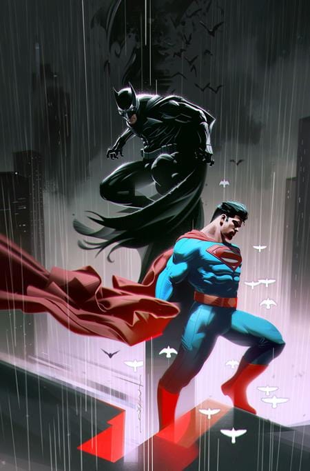 BATMAN SUPERMAN WORLDS FINEST #27 CVR B JEFF DEKAL CARD STOCK VAR