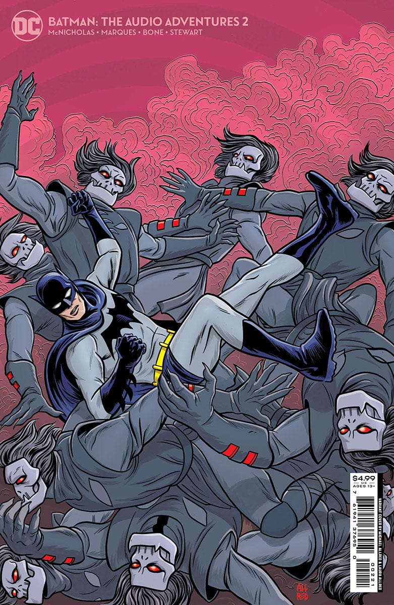 BATMAN THE AUDIO ADVENTURES #2 (OF 7) CVR B MICHAEL ALLRED CARD STOCK VAR