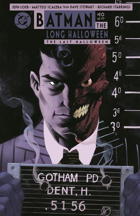 BATMAN THE LONG HALLOWEEN THE LAST HALLOWEEN #10 (OF 10) CVR B MATTEO SCALERA CARD STOCK VAR