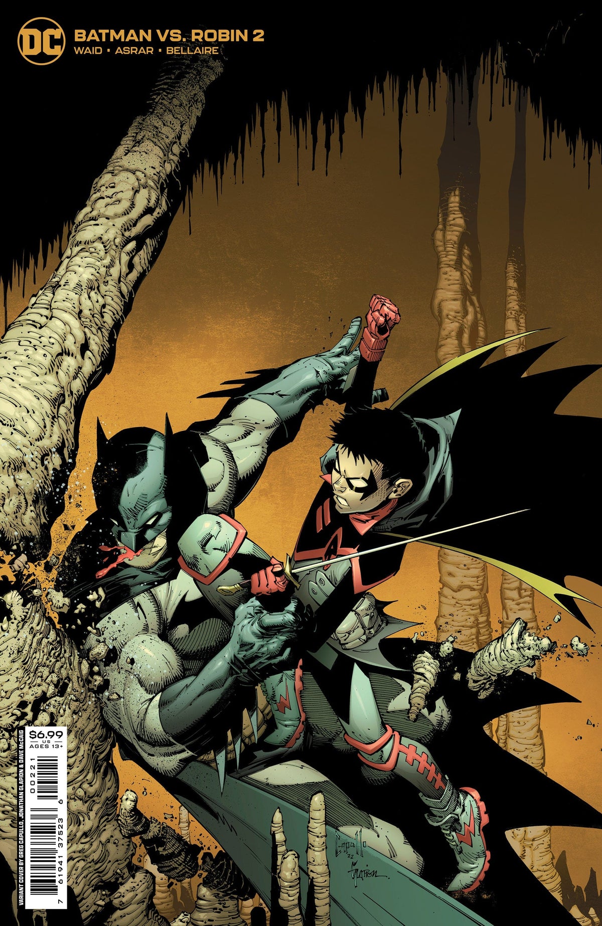 BATMAN VS ROBIN #2 (OF 5) CVR B GREG CAPULLO CARD STOCK VAR