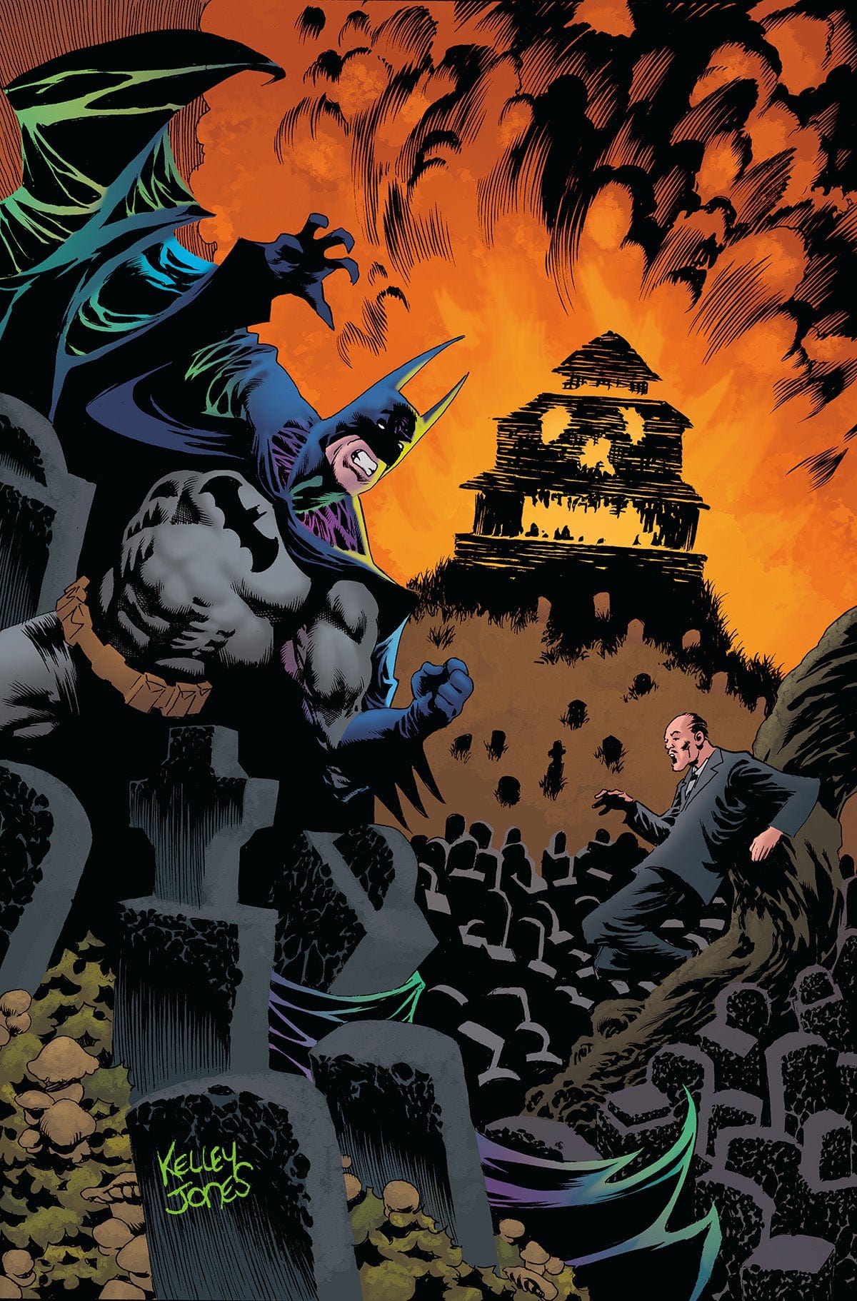 BATMAN VS ROBIN #5 (OF 5) CVR B KELLEY JONES CARD STOCK VAR