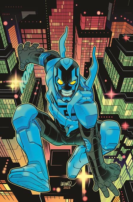 BLUE BEETLE #1 CVR B DAVID LAFUENTE CARD STOCK VAR