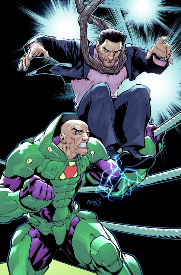 DC K.O. BOSS BATTLE #1 (ONE SHOT)  CVR F GLEB MELNIKOV AEW CARD STOCK VAR