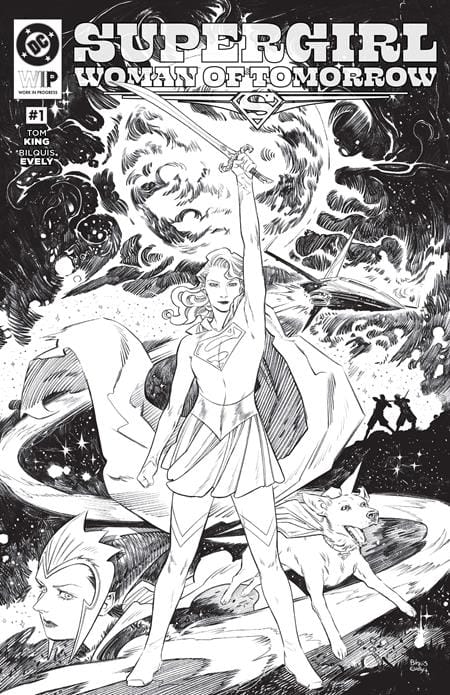 DC W.I.P. SUPERGIRL WOMAN OF TOMORROW #1