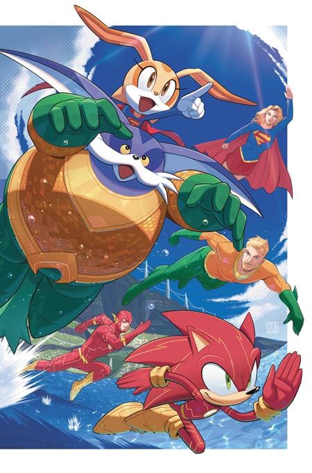DC X SONIC THE HEDGEHOG METAL LEGION #5 (OF 5) CVR B MIN HO KIM CARD STOCK VAR (Release Date: 09/02/2026)