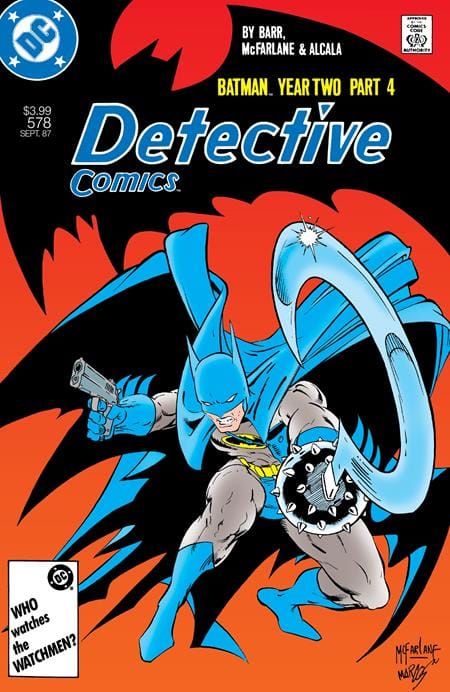 DETECTIVE COMICS #578 FACSIMILE EDITION CVR A TODD MCFARLANE (YEAR TWO PART 4 OF 4)