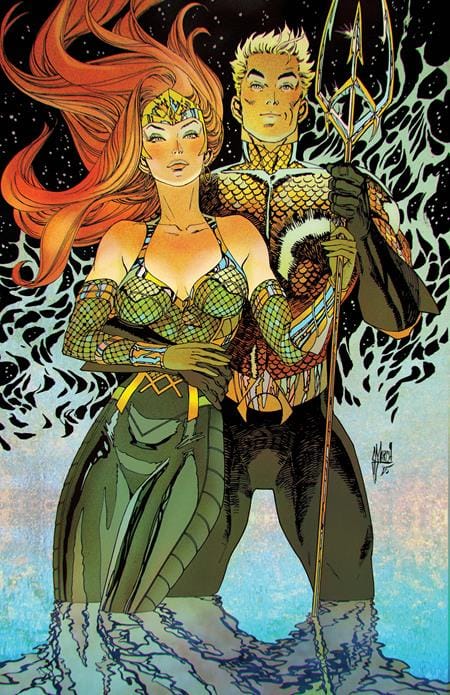 EMPEROR AQUAMAN #15 CVR G GUILLEM MARCH CARD STOCK VAR