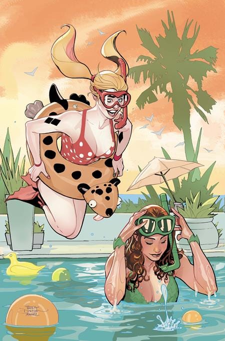 HARLEY QUINN #64 CVR C TERRY DODSON & RACHEL DODSON CARD STOCK VAR