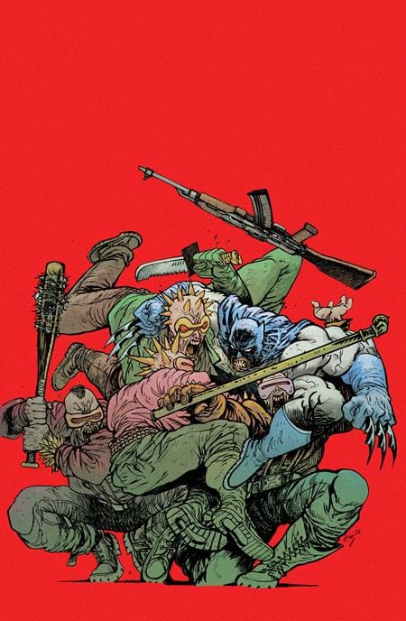 HARLEY QUINN #65 CVR E DANIEL WARREN JOHNSON DARK KNIGHT RETURNS 40TH ANNIVERSARY CARD STOCK VAR (Release Date: 08/26/2026)