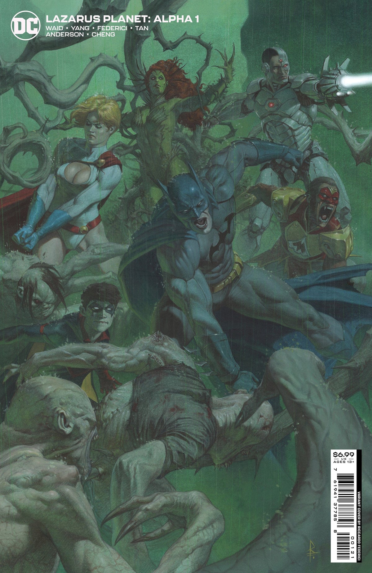 LAZARUS PLANET ALPHA #1 (ONE SHOT) CVR B RICCARDO FEDERICI CARD STOCK VAR