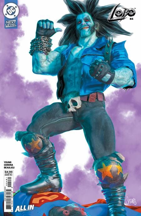 LOBO #4 CVR G MARK SPEARS CARD STOCK VAR