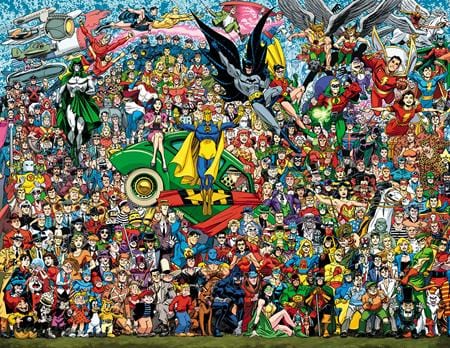 NEW HISTORY OF THE DC UNIVERSE #1 (OF 4) CVR D SCOTT KOBLISH LEGACY WRAPAROUND CARD STOCK VAR