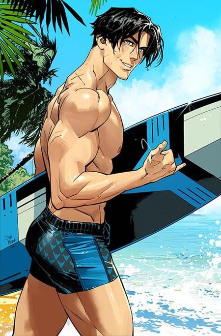 NIGHTWING #140 CVR D DAN MORA SWIMSUIT CARD STOCK VAR