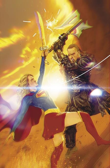 SUPERMAN UNLIMITED #14 CVR D MITCH GERADS SUPERGIRL MOVIE CARD STOCK VAR (THE REIGN OF THE SUPERBOYS)