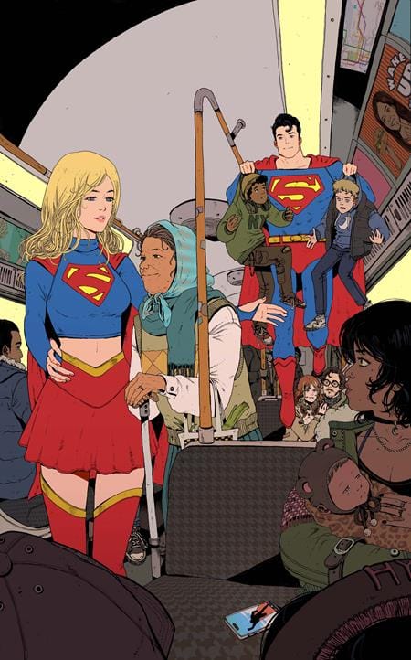 SUPERMAN UNLIMITED #15 CVR B ZOE THOROGOOD CARD STOCK VAR (THE REIGN OF THE SUPERBOYS)