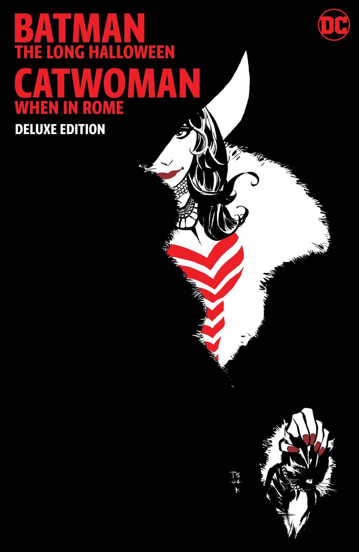 Batman Long Halloween Catwoman When In Rome Dlx ED HC
